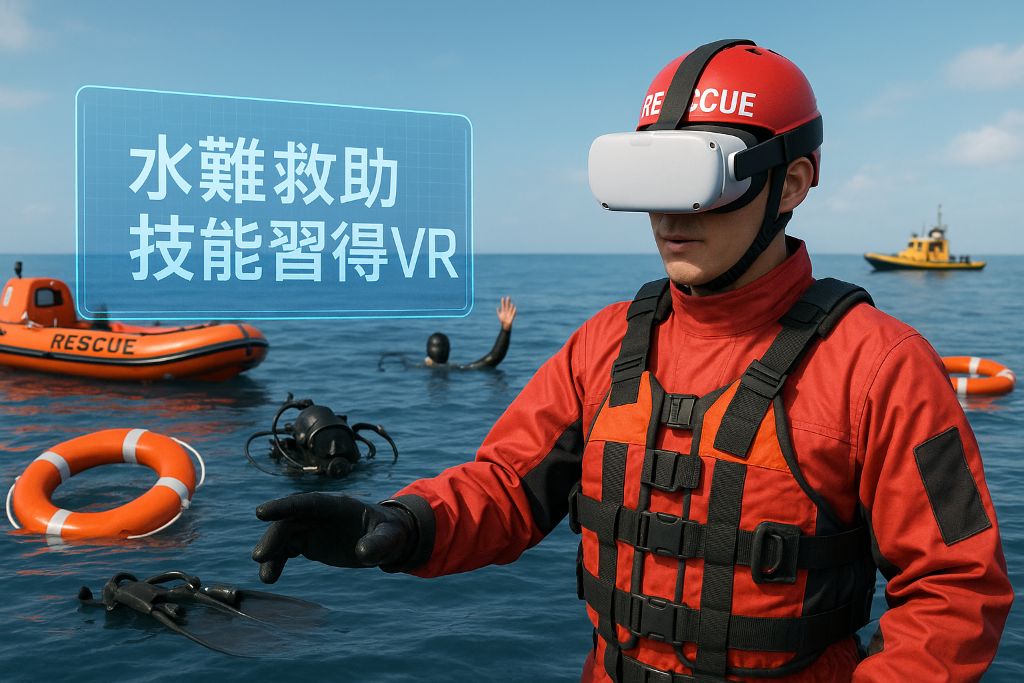 水難救助技能習得VR