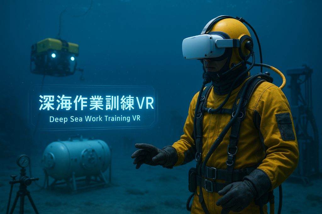 深海作業訓練VR