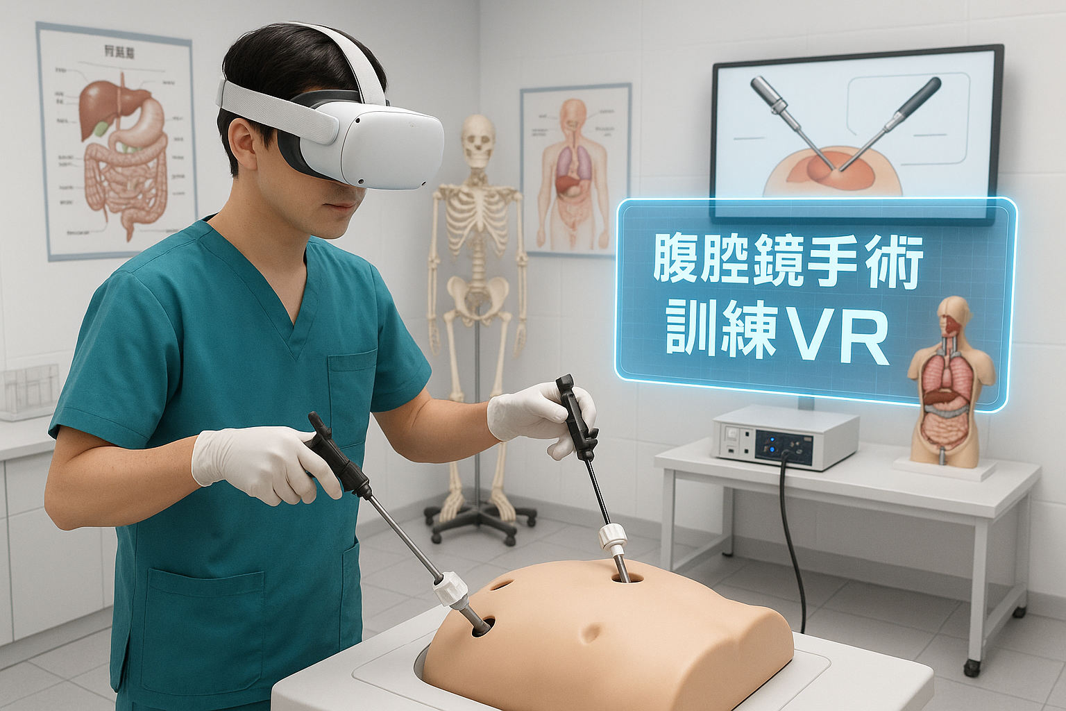 腹腔鏡手術訓練VR