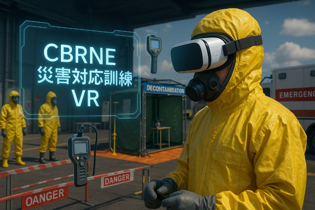 CBRNE災害対応訓練VR