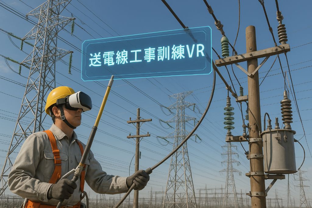 送電線工事訓練VR