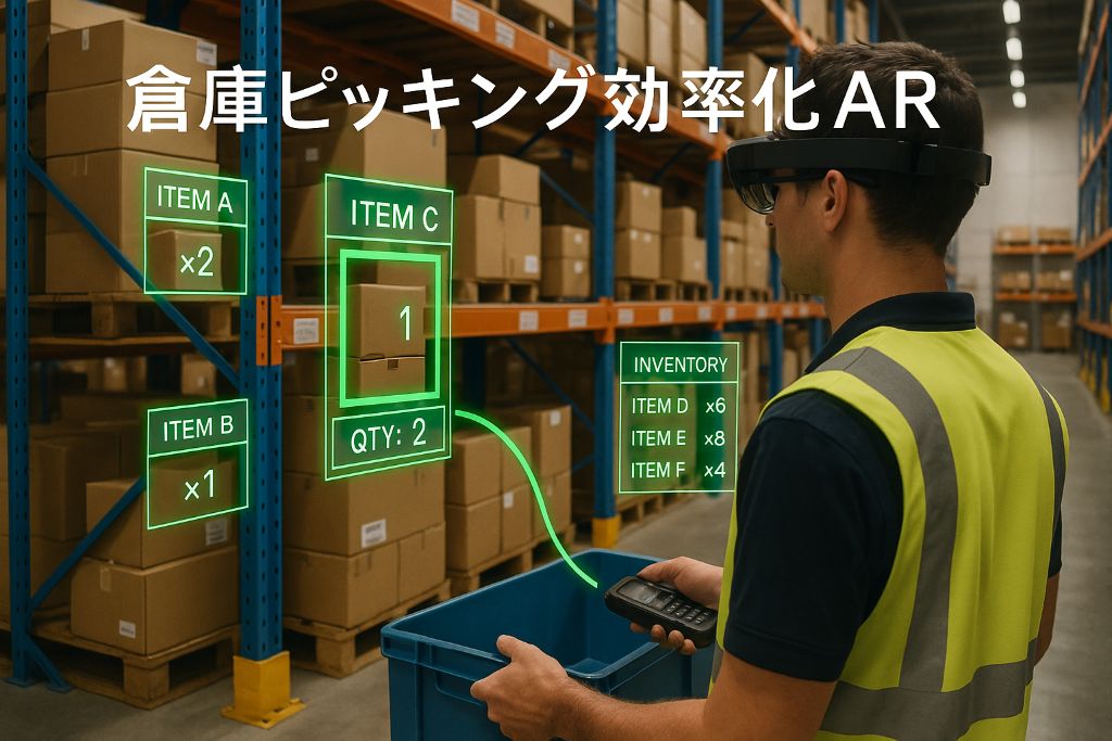 倉庫ピッキング効率化AR